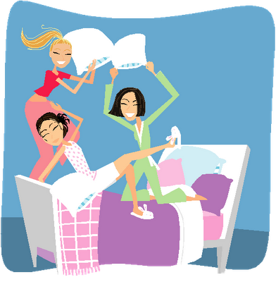 392x400 Nice Slumber Party Clipart