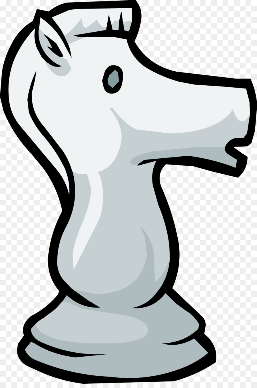 900x1360 Club Penguin Chess Piece Knight Clip Art