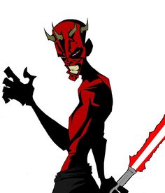 236x276 Darth Maul Japanese Ukiyo E Style Artfx Star Wars