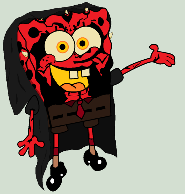 600x628 Spongebob As Darth Maul Darthbob Maulpants By Darsamnorogh