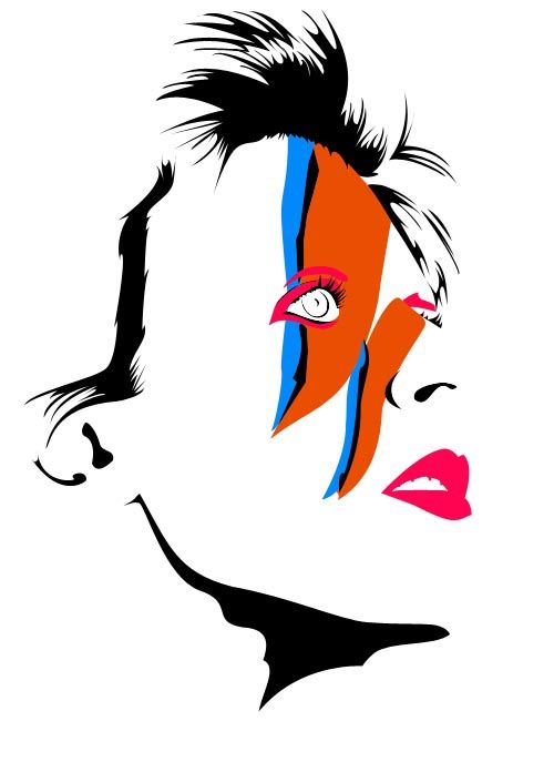 500x696 Aladdin Sane By On @