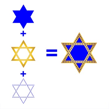 350x350 Hanukkah Clip Art Frames