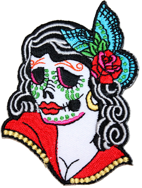 570x751 Day Of The Dead Clipart Woman 17