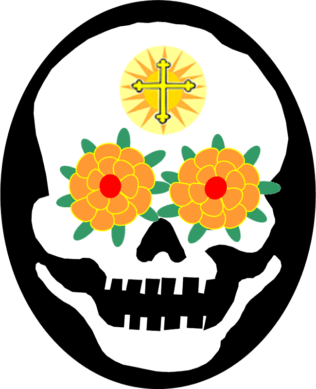 650x800 Day Of The Dead Clip Art