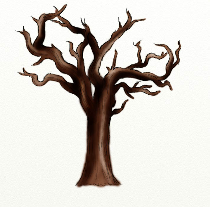 711x700 Barren Clipart Apple Tree