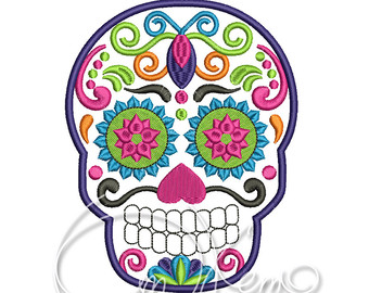 340x270 Sugar Skull Digital Stamp Day Of The Dead Digital Stamps