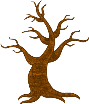 300x353 Old Dead Tree Embroidery Design