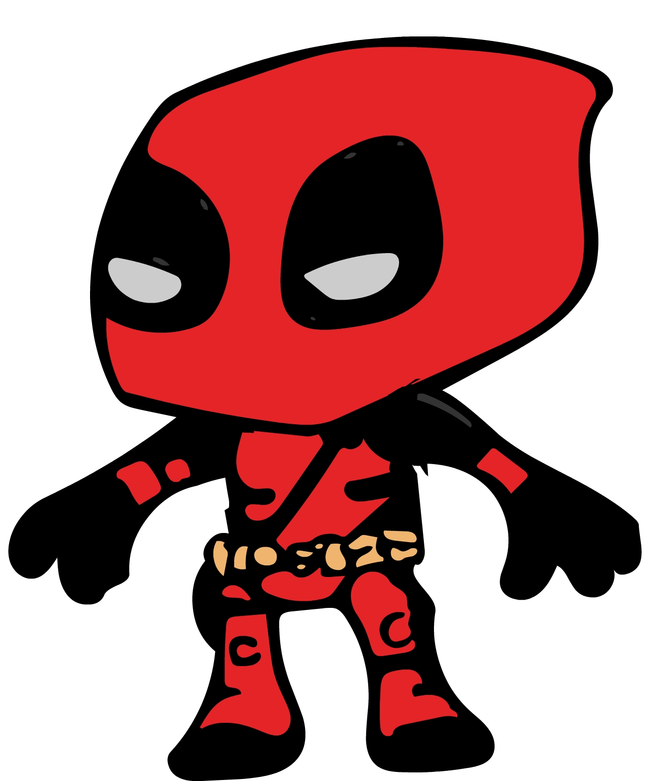 Deadpool Clipart at GetDrawings | Free download