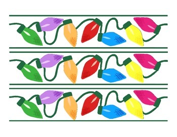 350x270 Christmas Lights Clipart December Holiday