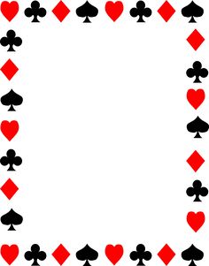 236x301 Free Clip Art Of Red And Black Playing Card Suits
