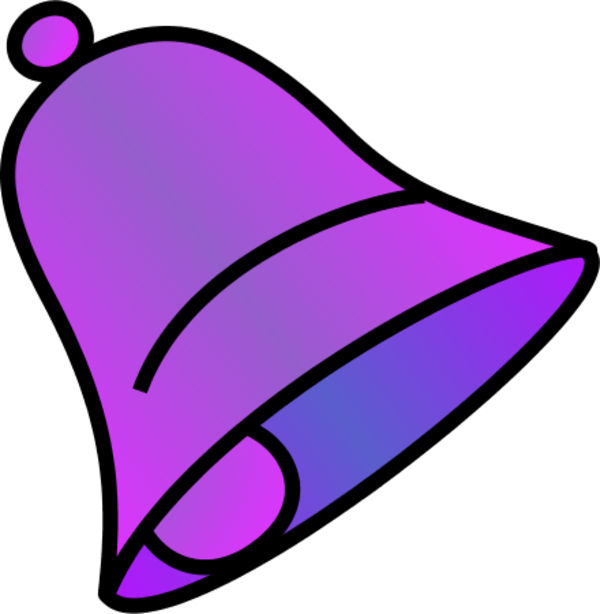 600x614 Bell Clip Art