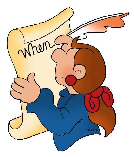 556x648 Colonial America Clip Art By Phillip Martin, Declaration