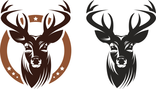 549x313 Deer Head Clipart Vectors Collection