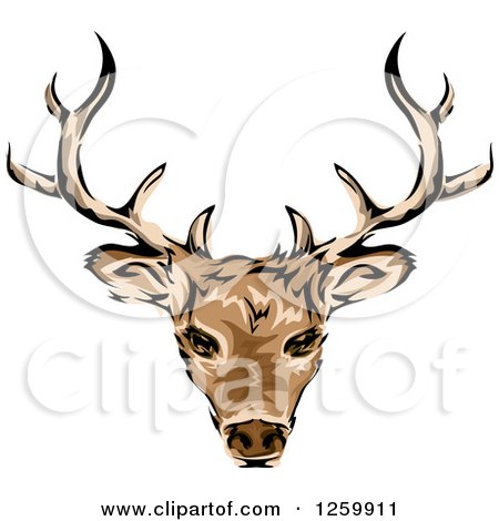 450x470 Royalty Free (Rf) Deer Stag Clipart, Illustrations, Vector Graphics