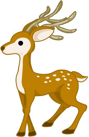 340x523 68 Free Deer Clip Art