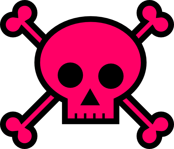 600x513 Clipart Skull Crossbones