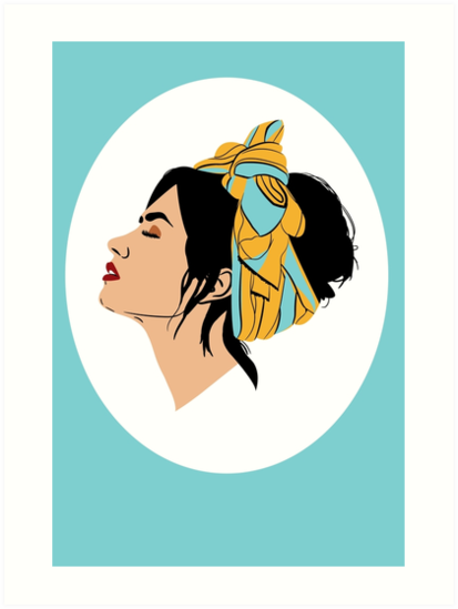 413x549 Demi Lovato Illustration Art Prints By Lolaland Redbubble