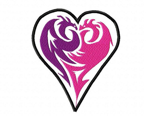 570x455 Disney Descendants, Mal's Icon, Applique Embroidery Design, Patch