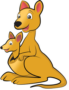 243x317 Kangaroo Clip Art From Guisalesdesign On Etsy Studio