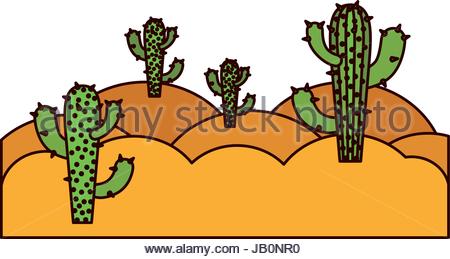 450x259 Desert Landscape Background Stock Vector Art Amp Illustration