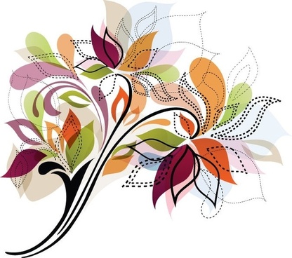 416x368 Flower Vector Clipart Free Vector Download (12,677 Free Vector