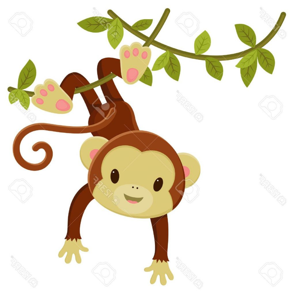 1024x1024 Hd Hanging Baby Monkey Clipart Design Ripping Images Clip Art