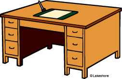 253x163 Desk Free Clipart