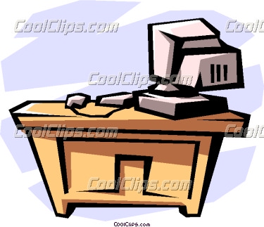 375x323 Desk Clip Art Clipart Panda