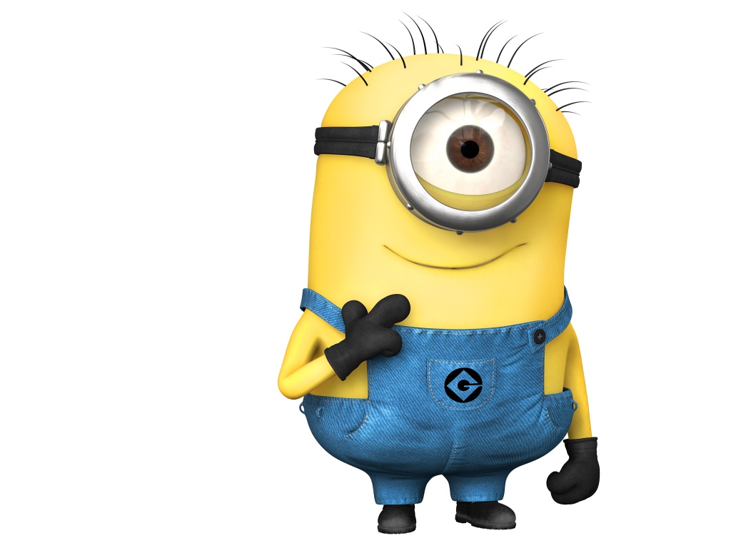 1024x768 Despicable Me Clipart Wallpaper