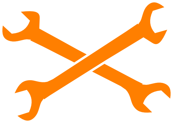 600x426 Crossed Wrenches Clip Art