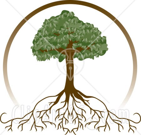 450x431 Clip Art Tree With Roots Clipart Panda