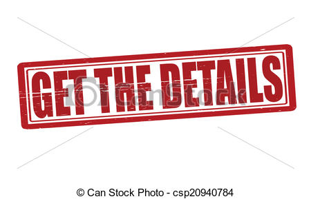 450x289 Stamp With Text Get The Details Inside, Vector Illustration Vector