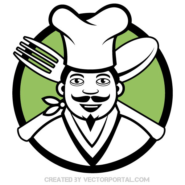 600x600 Chef Clip Art Image Download Free Vector Art Free Vectors