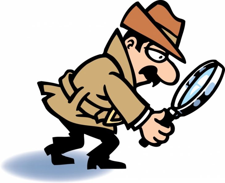 729x593 Detective With Magnifying Glass Clipart Free Download Clip Art