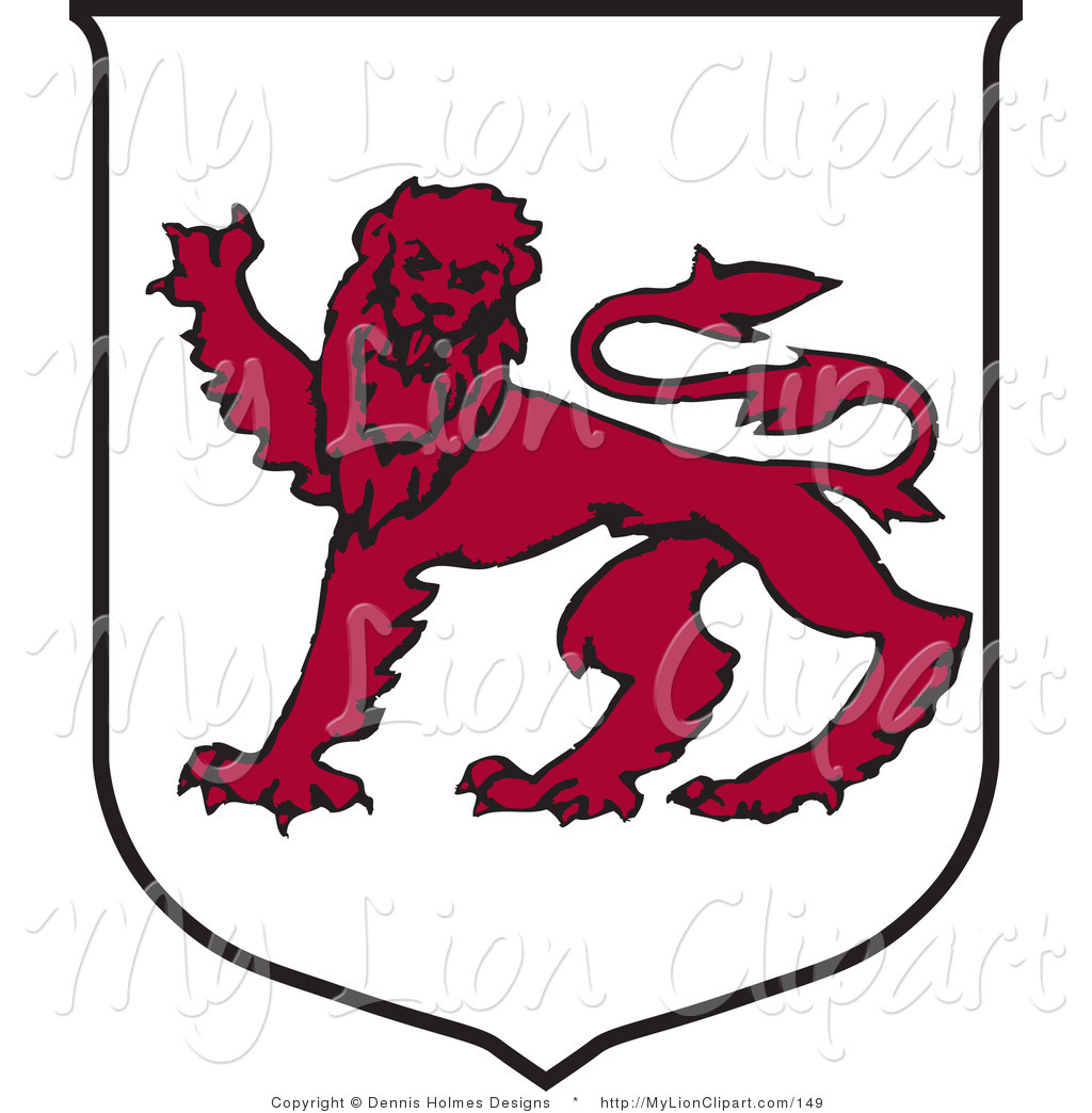 1024x1044 Red Lion Clipart