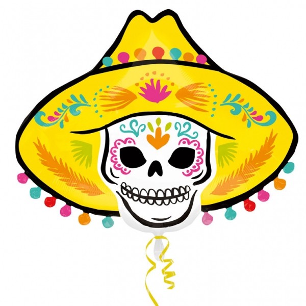 600x600 Day Of The Dead Clipart Sombrero