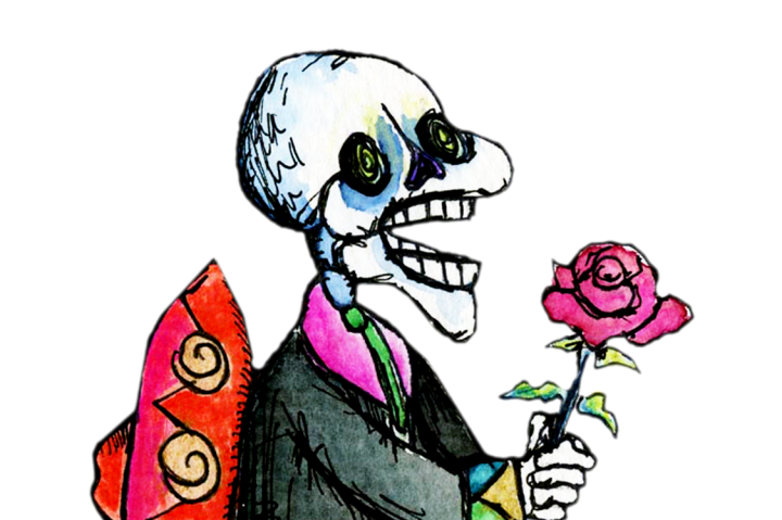 720x479 Day Of The Dead Skeleton Clip Art
