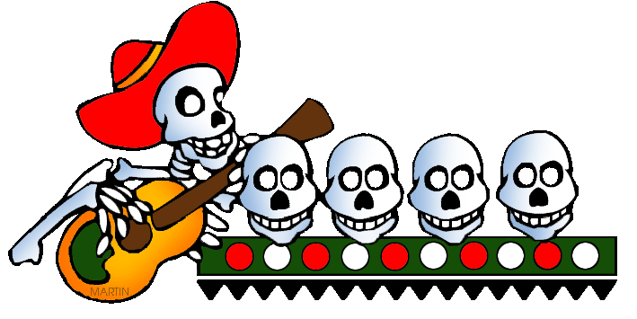 709x355 Day Of The Dead Clipart Real