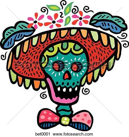 443x470 Day Of The Dead Skeleton Clip Art