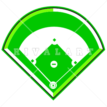 361x361 Free Baseball Diamond Clipart