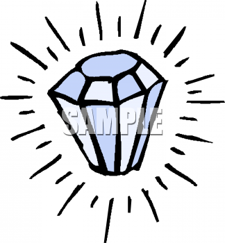 324x350 Royalty Free Diamond Clip Art, Science Clipart