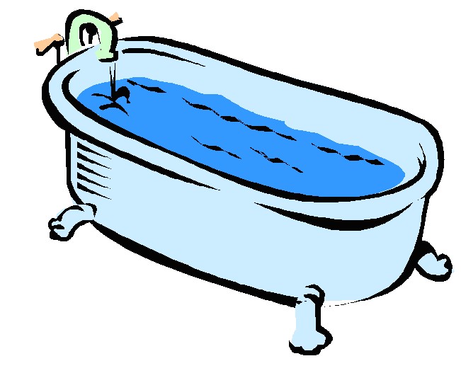 651x551 Bath Clip Art