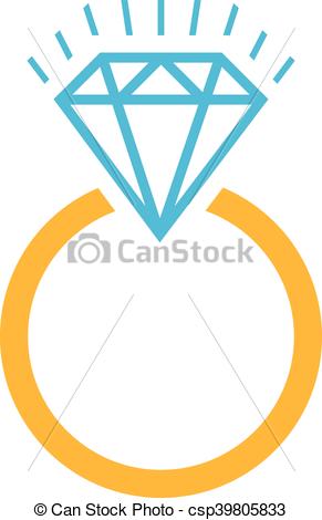 291x470 Diamond Ring Vector Icon Vectors