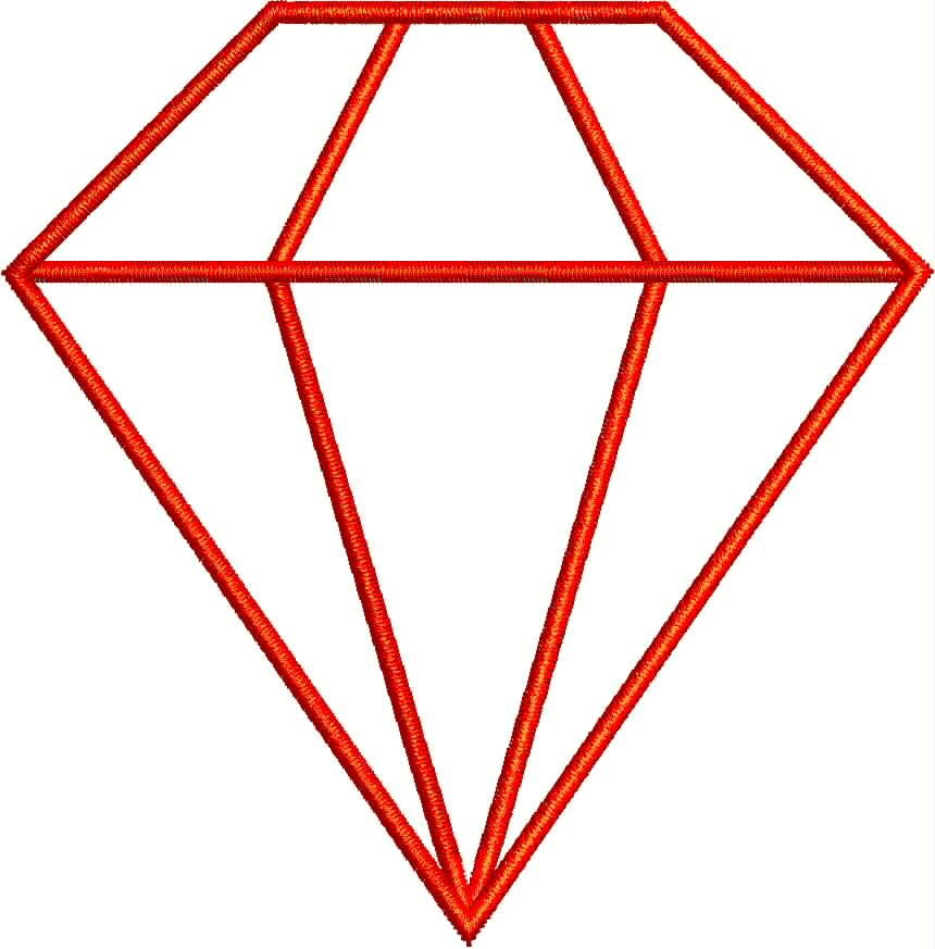 860x873 White Diamond Shape Clip Art
