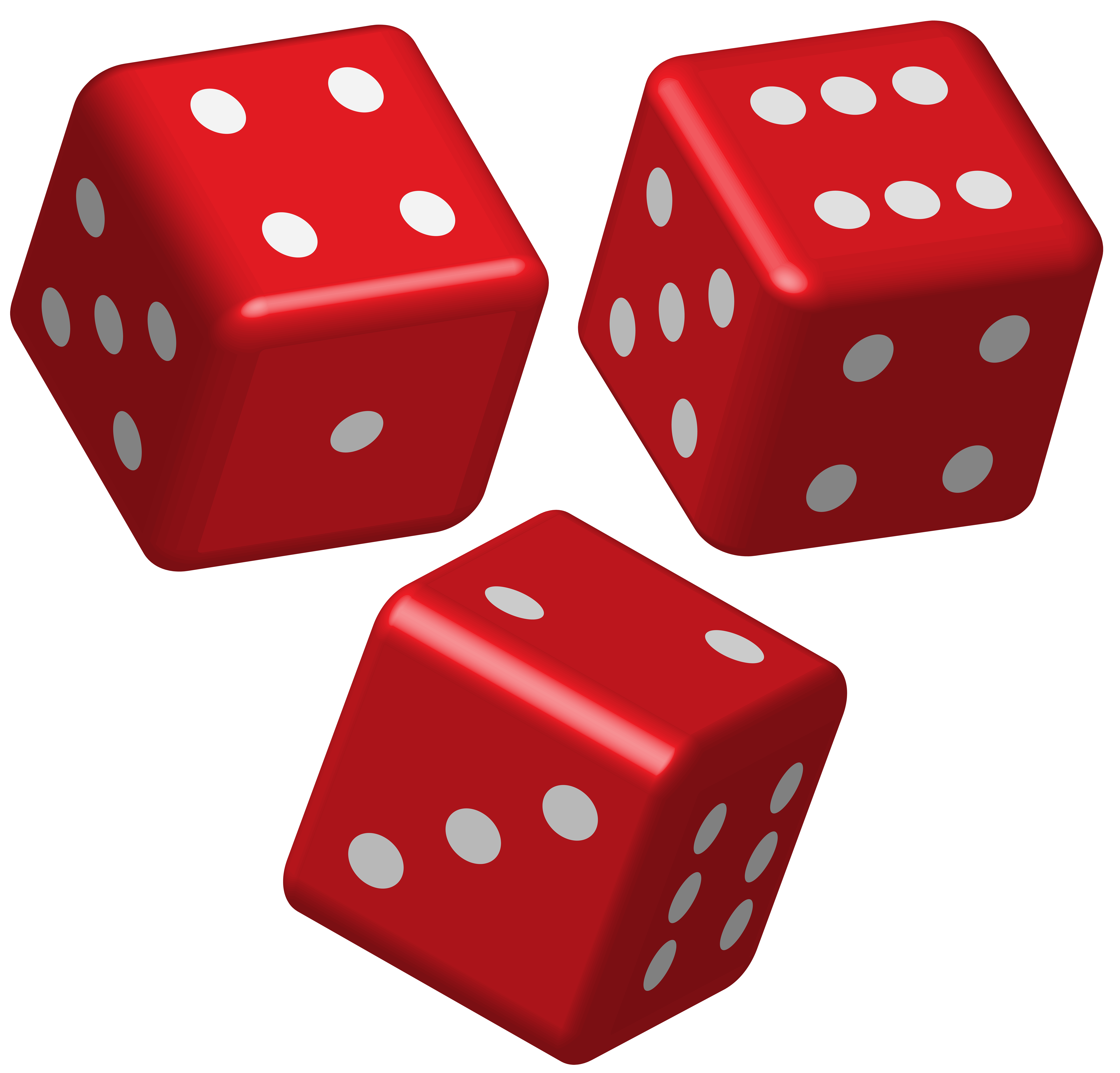 8000x7664 Dice Set Png Clip Art