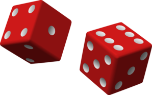 298x186 Good Dice Clip Art