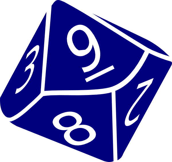 600x566 Ten Side Dice Png, Svg Clip Art For Web