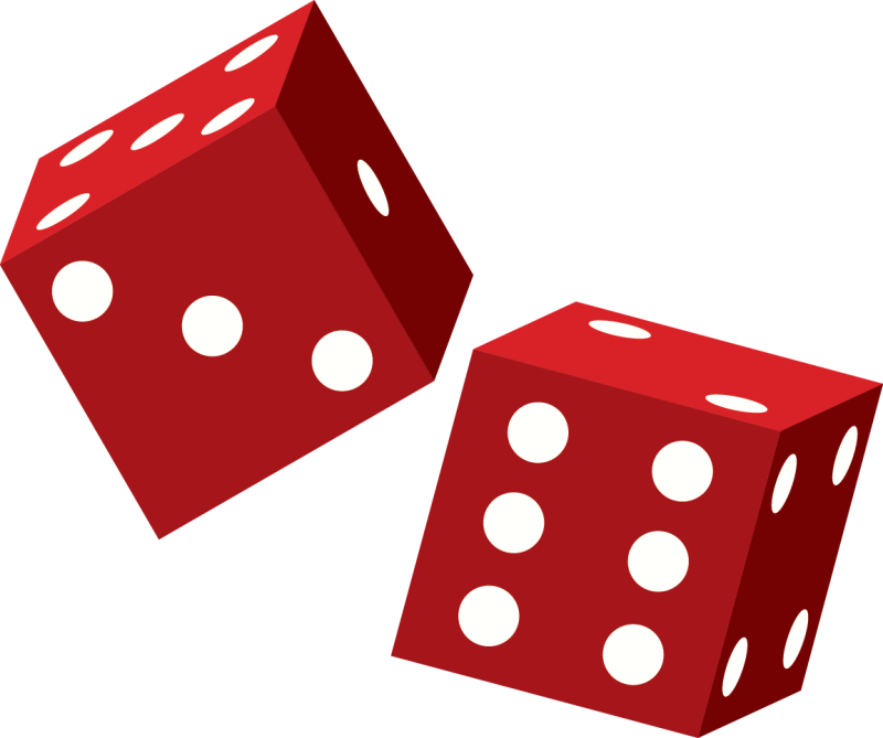 800x669 Dice Clipart