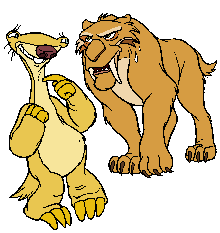 445x472 Ice Age Clipart