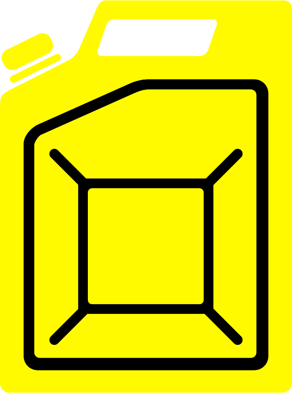 595x800 Free Clipart Jerrycan Yellow Eternaltyro